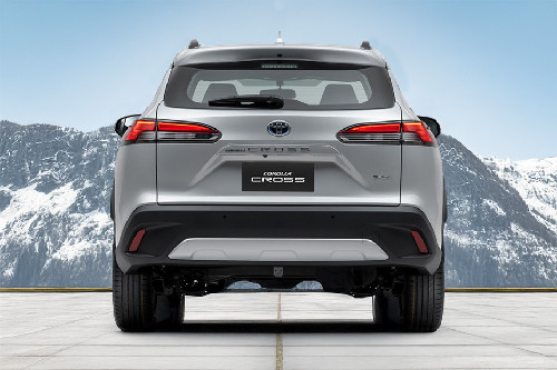 Full Rear View of Toyota Corolla Cross Full Rear View of Toyota Corolla Cross