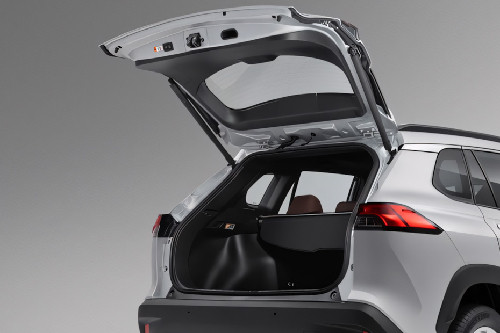 Trunk Open Closer View of Corolla Cross Trunk Open Closer View of Corolla Cross