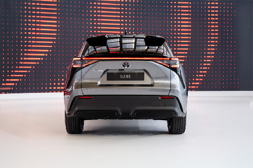 Full Rear View of Toyota bZ4X