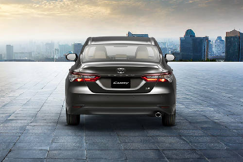 Full Rear View of Toyota Camry 2023