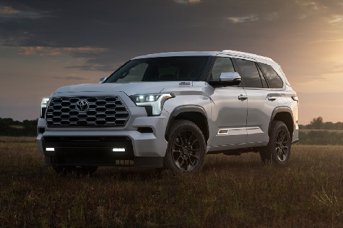 Toyota  Sequoia Front angle low view