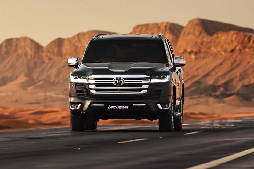 Full Front View of Land Cruiser