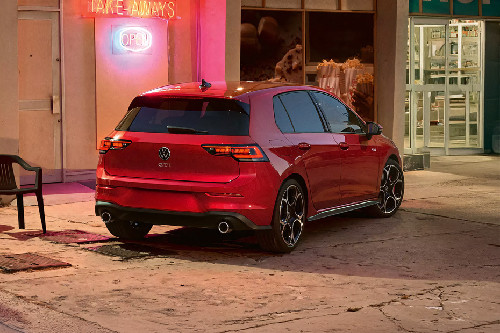 Golf GTI Rear angle view