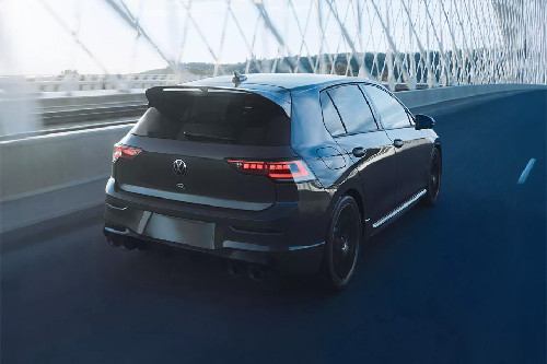 Golf R Rear angle view