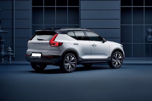 XC40 Recharge Rear angle view