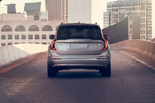 XC90 Recharge Rear angle view