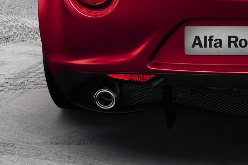 Exhaust Pipe of Alfa Romeo 4C