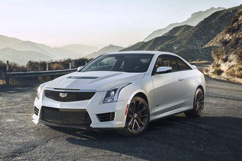 Cadillac ATS-V COUPE Front Angle High View