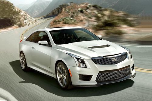 Cadillac ATS-V COUPE Front Cross Side View