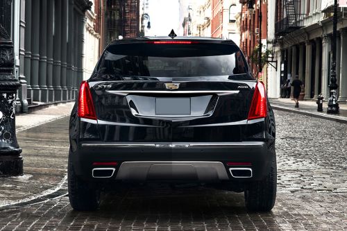 Full Rear View of Cadillac XT5 (2021-2023)