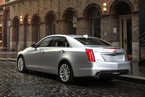 Rear Cross Side View of Cadillac CTS
