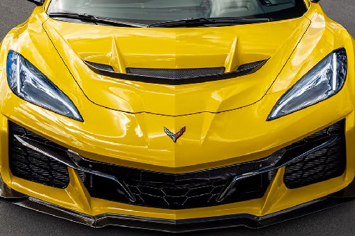 Corvette ZR1 Grille View