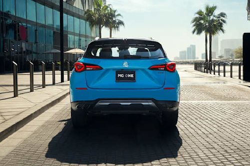 One Rear angle view