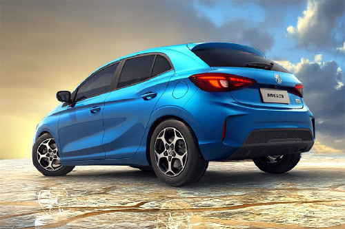 Rear Cross Side View of MG 3