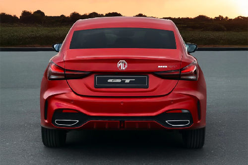 Full Rear View of MG GT