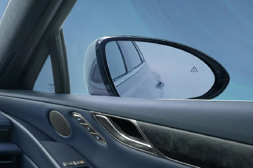 Genesis EV G 80 Drivers Side Mirror Rear Angle