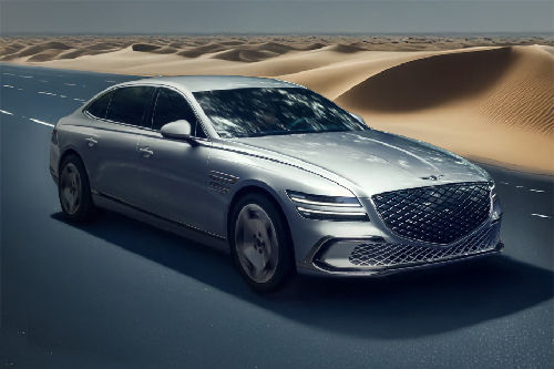 Genesis EV G 80 Front Medium View
