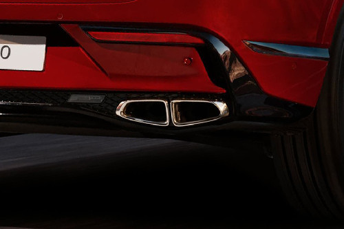 Exhaust Pipe of Genesis GV80 Coupe
