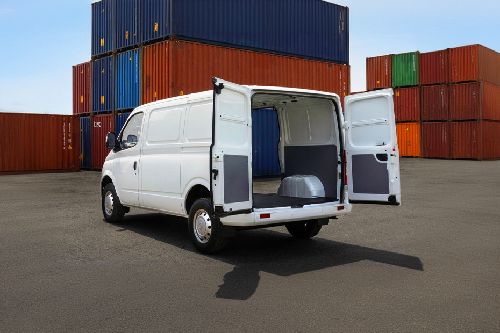 Trunk Open Closer View of V 80 CARGO
