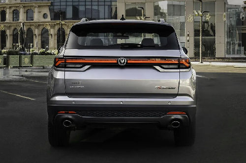 Full Rear View of شانجان سي اس 35 بلس