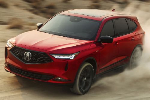 اكيورا MDX Front Side View