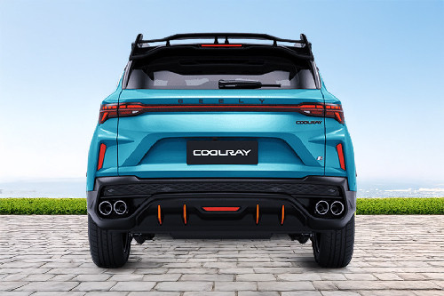 Full Rear View of Geely Coolray Full Rear View of Geely Coolray
