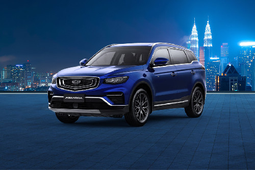 Geely  Azkarra Front angle low view