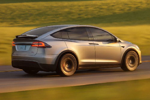 Model X Rear angle view