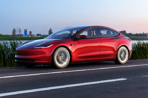 Tesla Model 3 Front Side View