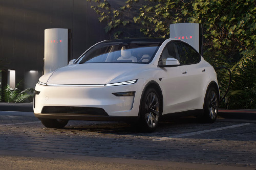 Tesla  Model Y Front angle low view