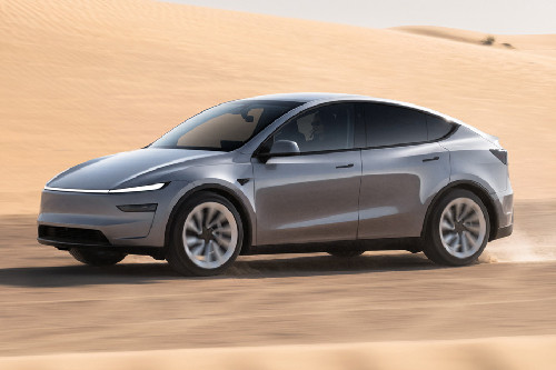 Tesla Model Y Front Side View
