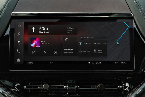 DBX touch screen
