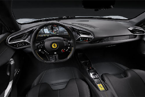 Dashboard View of 296 GTB