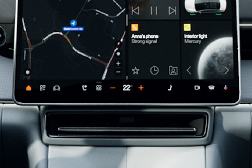 Front AC Controls of بولستار ٤