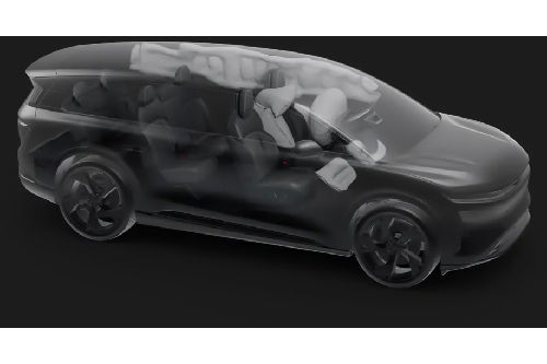 Lucid Gravity AirBags View