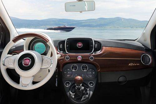 Dashboard View of 500 Riva