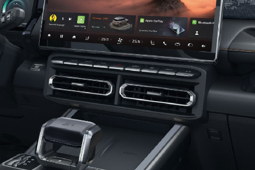Front AC Controls of Jetour T1