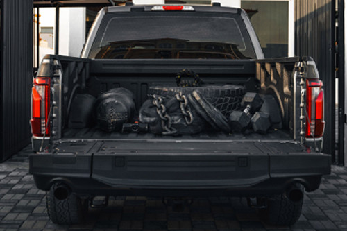 Storage Closer View of Ford F 150 Raptor 
