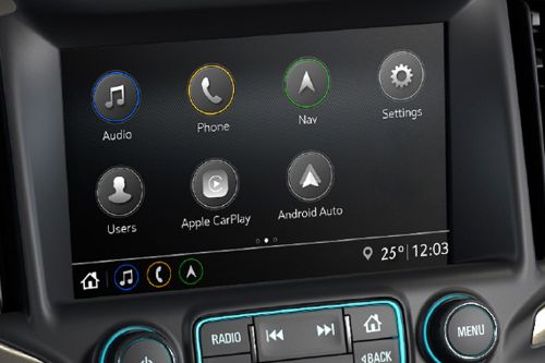 Terrain Denali touch screen