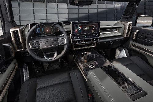 Dashboard View of Hummer EV Pickup