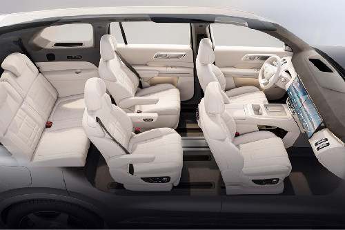 Deepal S09 Front And Rear Seats Together