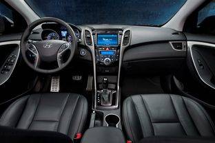 Dashboard View of Elantra Coupe