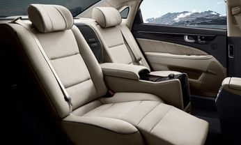 Hyundai Centennial Rear Seats