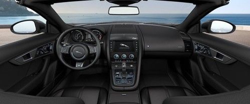 Dashboard View of F-Type R AWD Convertible