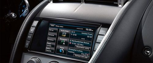 F-Type R AWD Convertible touch screen