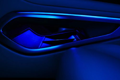 door handle interior of Jaguar F-Pace