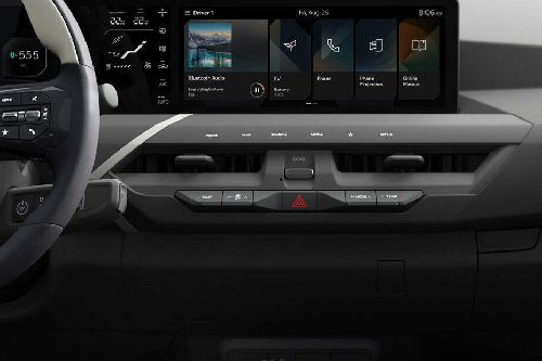 Front AC Controls of KIA EV5