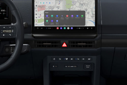 Front AC Controls of كيا PV5
