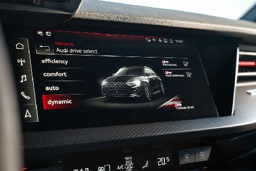 آر إس 3 سبورتباك touch screen