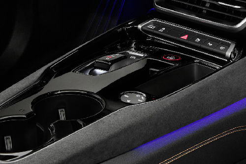 Center Controls of Audi S e-tron GT